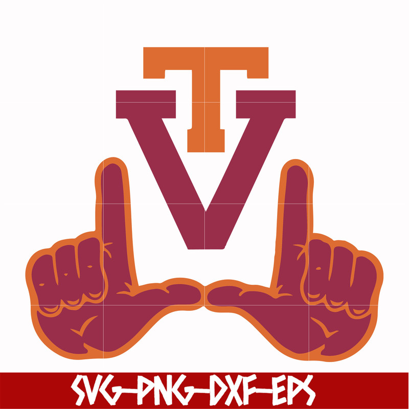 NCAA0000325-Virginia Tech Hokies svg, png, dxf, eps file NCAA0000325.jpg