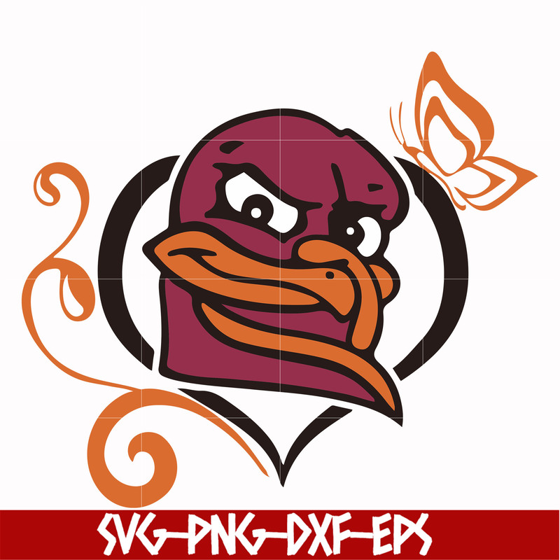 NCAA0000335-Virginia Tech Hokies svg, png, dxf, eps file NCAA0000335.jpg