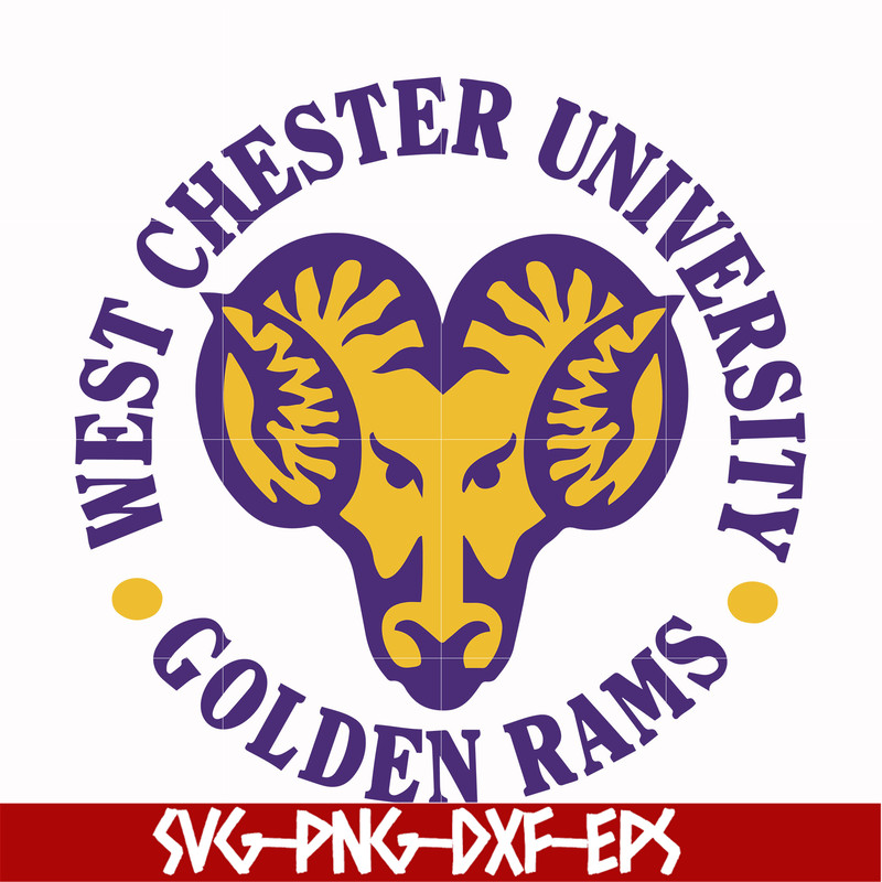 NCAA0000341-West Chester University svg, png, dxf, eps file NCAA0000341.jpg