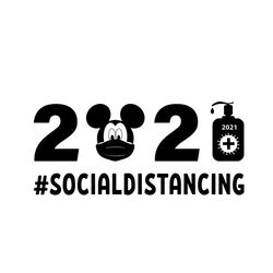 mickey social distancing 2021 svg, trending svg, mickey mouse svg, disney svg, social distancing svg, 2021 distancing sv