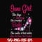 BD0043-June girl she slays, she prays she's beautiful bold she smiles at her haters like a boss in control svg, birthday svg, png, dxf, eps digital file BD0043.