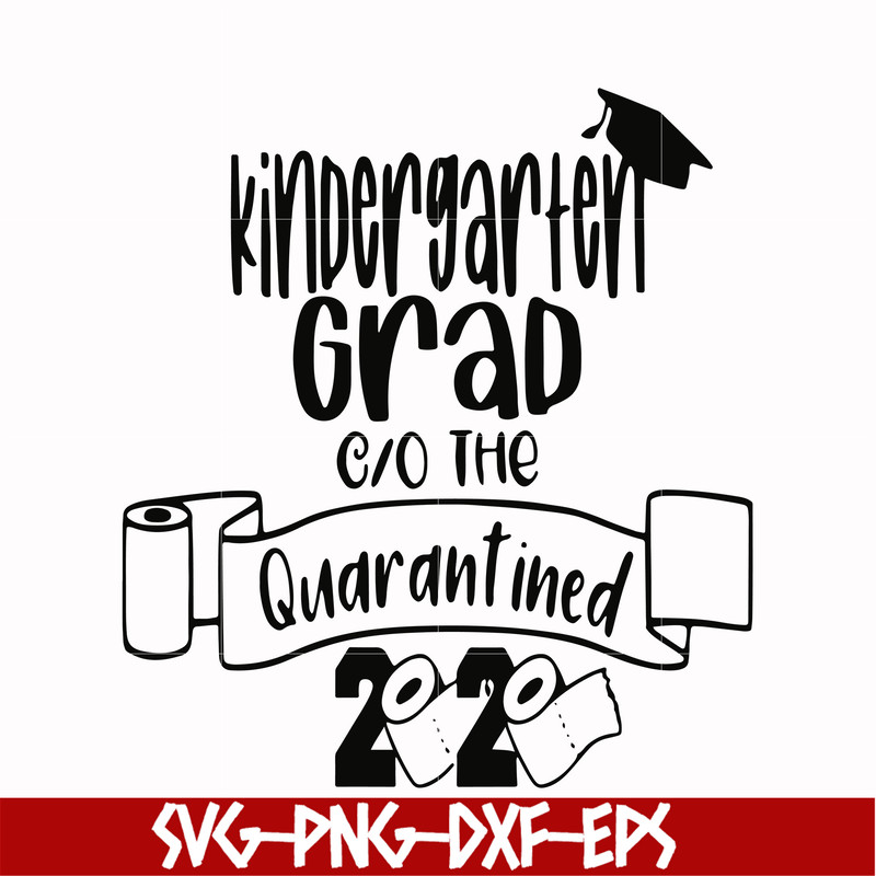 CMP066-kindergarten grad the quarantined 2020 svg, png, dxf, eps digital file CMP066.jpg