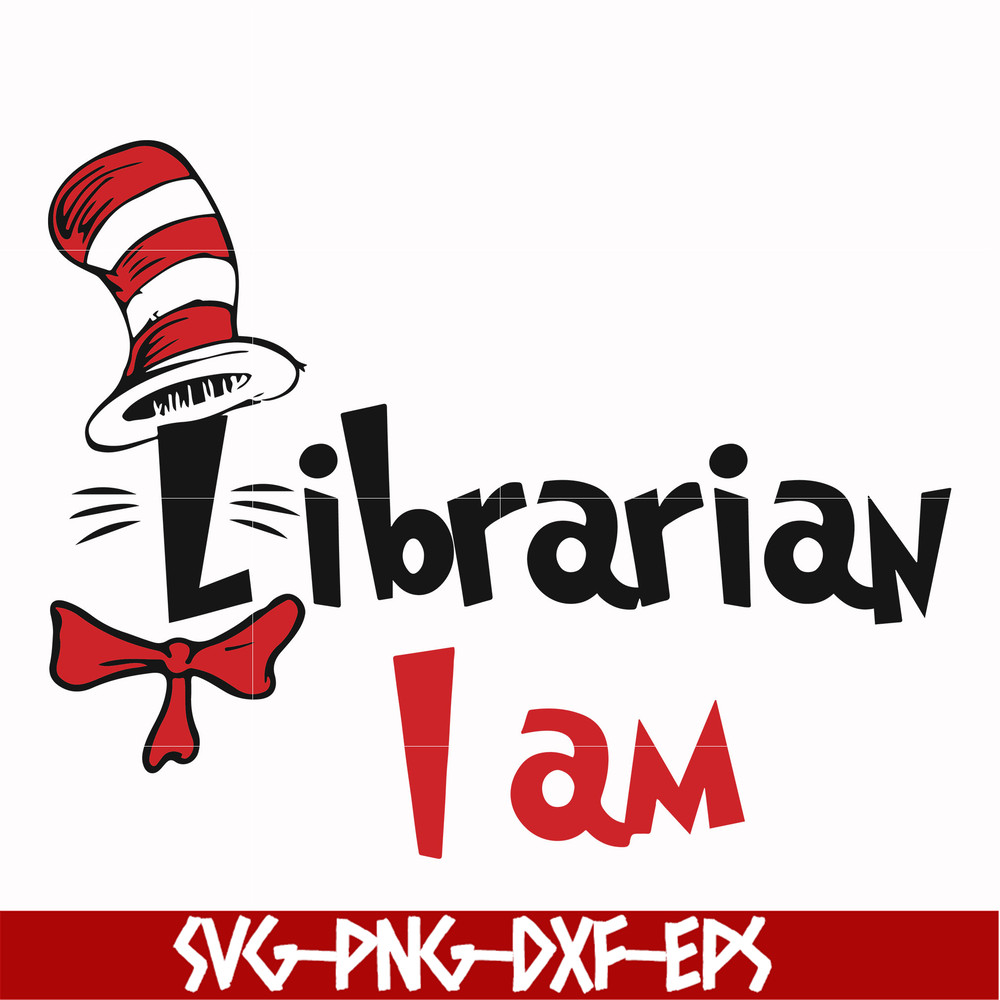 DR000132-Librarian I am svg, png, dxf, eps file DR000132.jpg