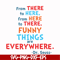 DR00098-From there to here from here to there funny things are everywhere svg, png, dxf, eps file DR00098.jpg