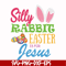FN000113-Silly rabbit Easter is for Jesus svg, png, dxf, eps file FN000113.jpg