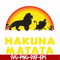 FN000158-Hakuna Matata svg, png, dxf, eps file FN000158.jpg
