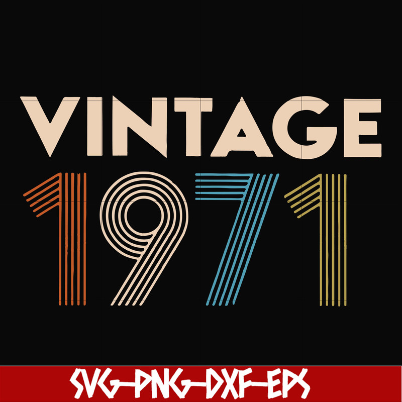 FN000169-Vintage 1971 svg, png, dxf, eps file FN000169.jpg