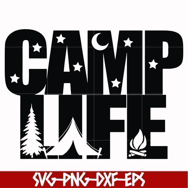 FN000304-Camplife svg, png, dxf, eps file FN000304.jpg