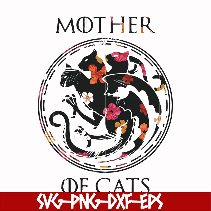 FN000409-Mother of cats svg, png, dxf, eps file FN000409.jpg