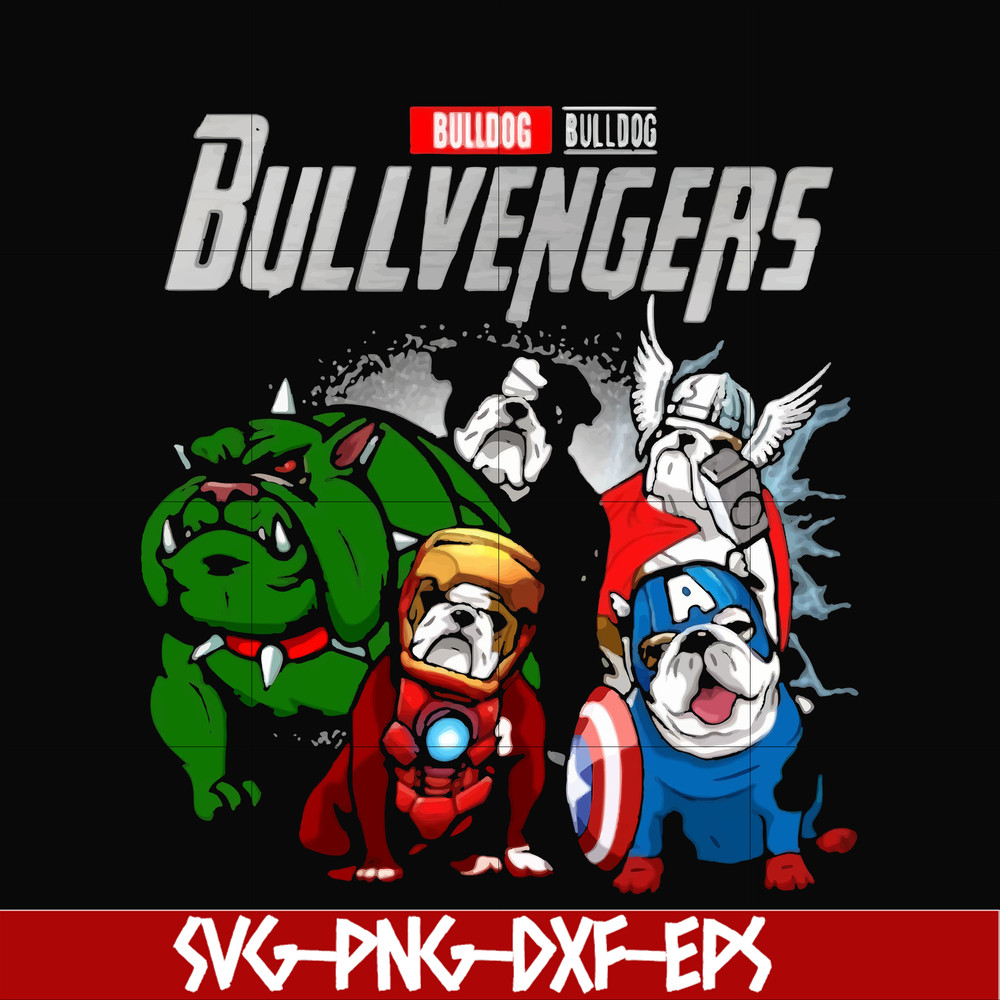 FN000411-Bullvengers svg, png, dxf, eps file FN000411.jpg