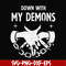 FN000696-Down with my Demons svg, png, dxf, eps file FN000696.jpg