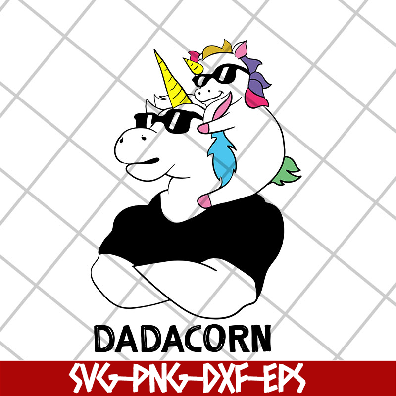 FTD29042131-Dadacorn svg, Fathers day svg, png, dxf, eps digital file FTD29042131.jpg