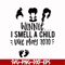 HLW0120-i smell a child svg, png, dxf, eps digital file HLW0120.jpg