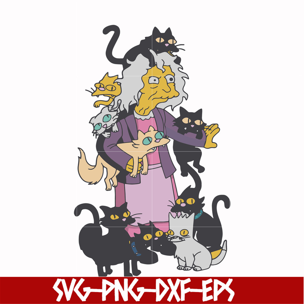HLW0165-Old simpson svg, png, dxf, eps digital file HLW0165.jpg