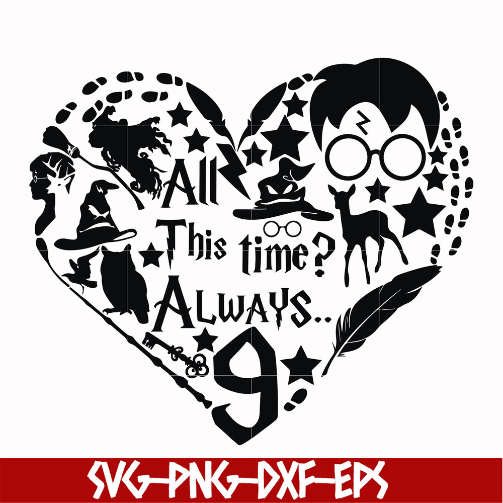 HRPT00035-All this time always svg, png, dxf, eps file HRPT00035.jpg