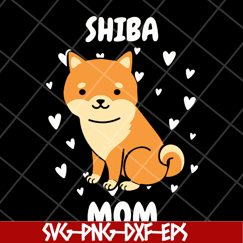 MTD16042118-Shiba mom svg, Mother's day svg, eps, png, dxf digital file MTD16042118.jpg