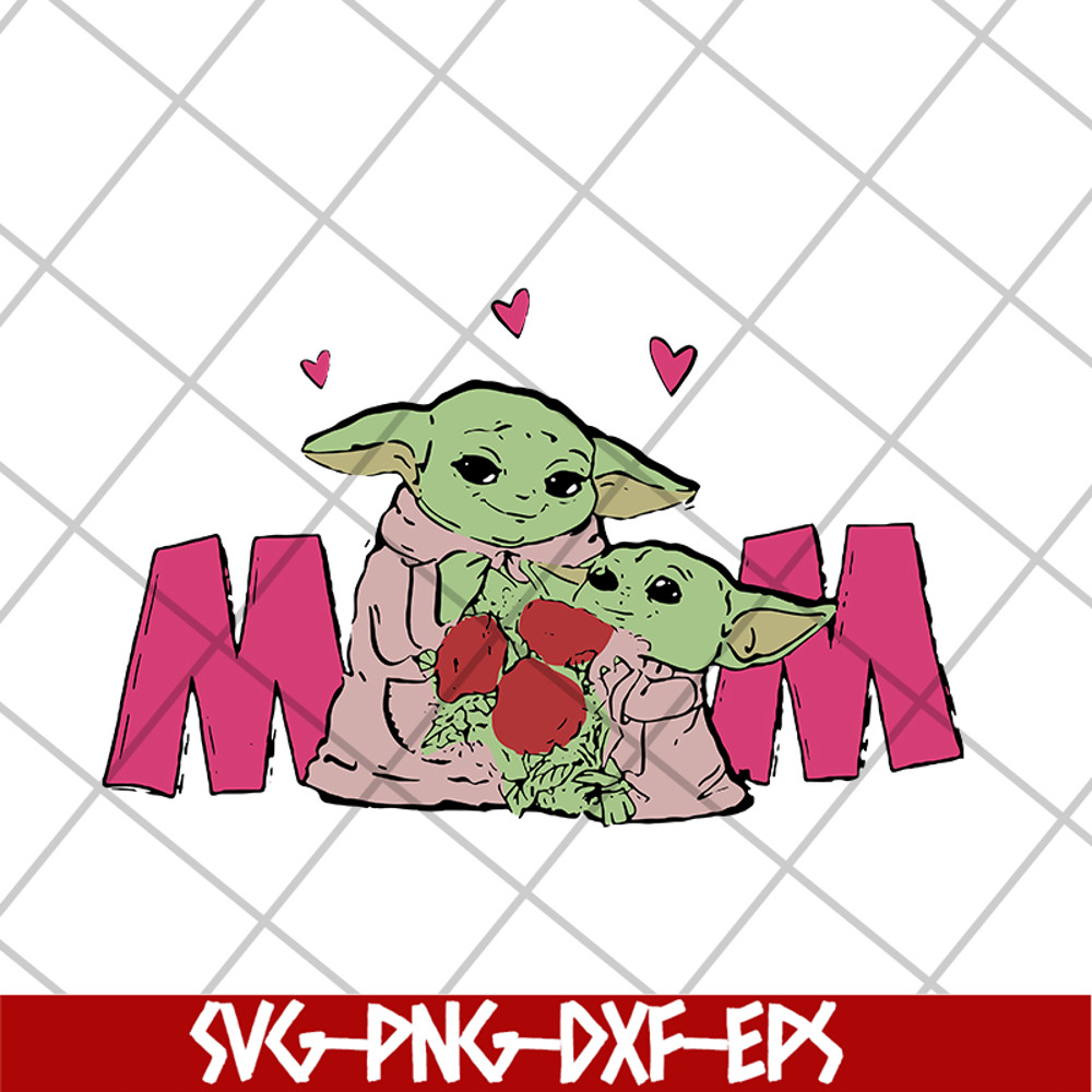MTD20042103-Baby Yoda I love Mama Mother’s day 2021 svg, Mother's day svg, eps, png, dxf digital file MTD20042103.jpg