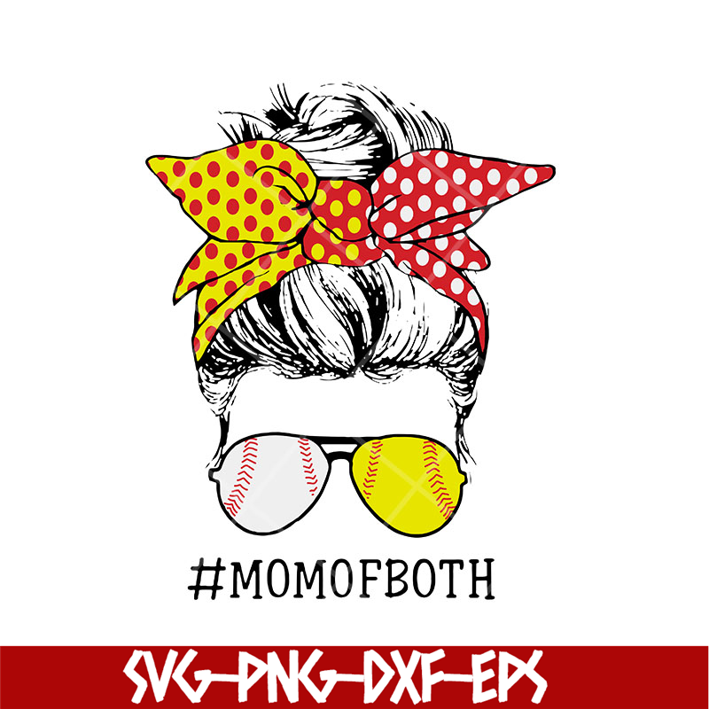 MTD23042149-Womens mom of both messy bun svg, Mother's day svg, eps, png, dxf digital file MTD23042149.jpg