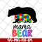 MTD27042107-Mama bear svg, Mother's day svg, eps, png, dxf digital file MTD27042107.jpg