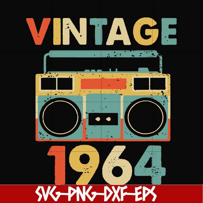 NBD0006-Vintage November 1964 svg, png, dxf, eps digital file NBD0006.jpg