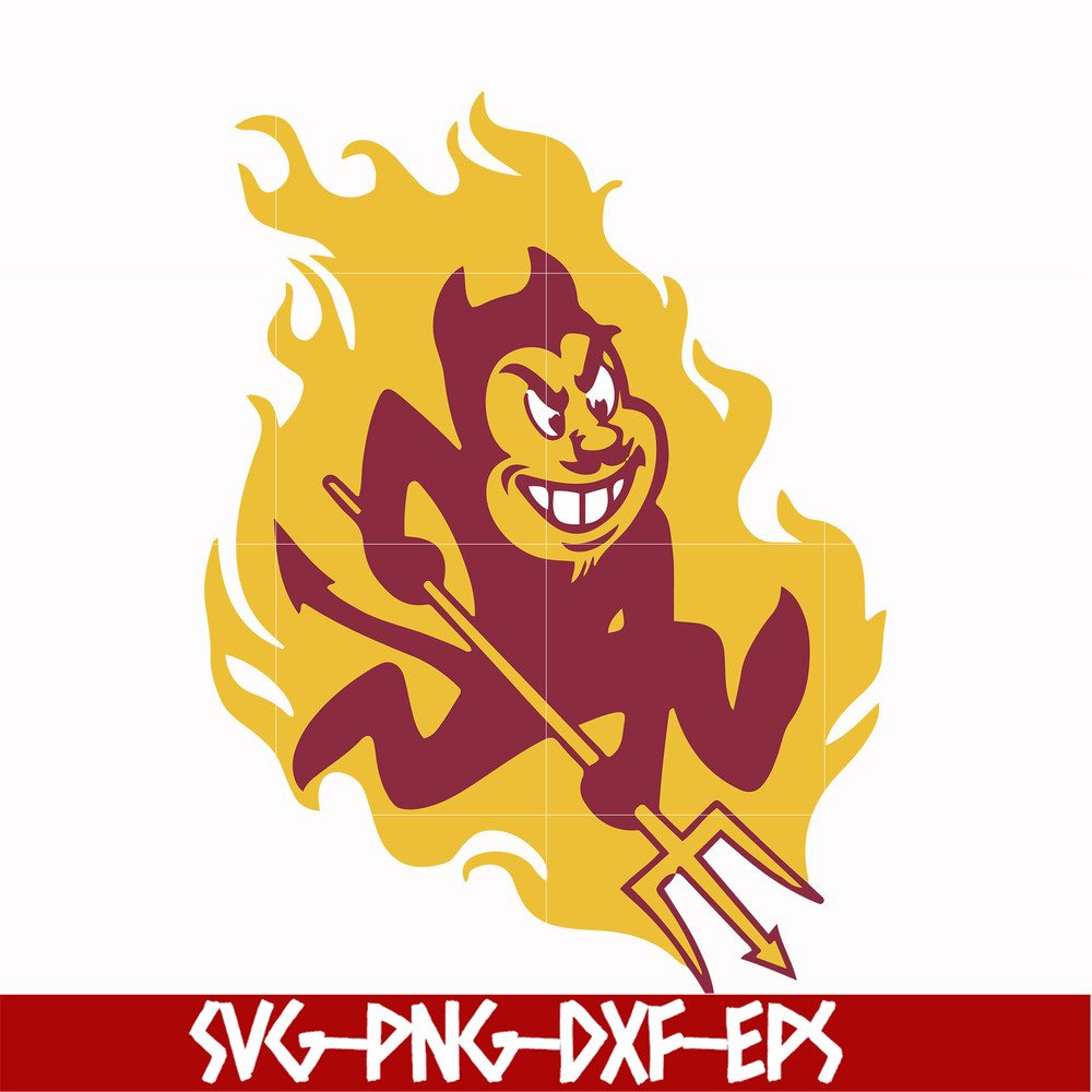 NCAA0000213-Arizona State Sun Devils svg, png, dxf, eps file NCAA0000213.jpg
