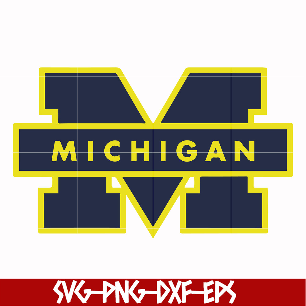 NCAA0000267-Michigan Wolverines Set svg, png, dxf, eps file NCAA0000267.jpg