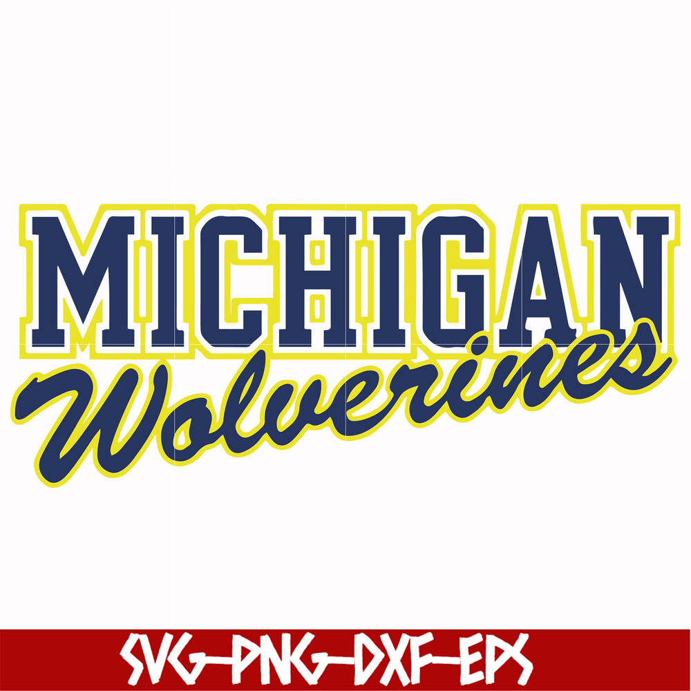 NCAA0000270-Michigan Wolverines Set svg, png, dxf, eps file NCAA0000270.jpg