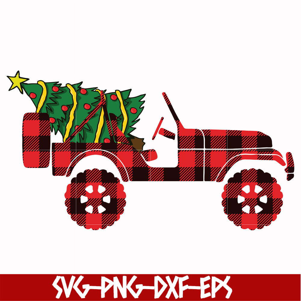 NCRM1607207-Christmas Tree jeep svg, png, dxf, eps digital file NCRM1607207.jpg