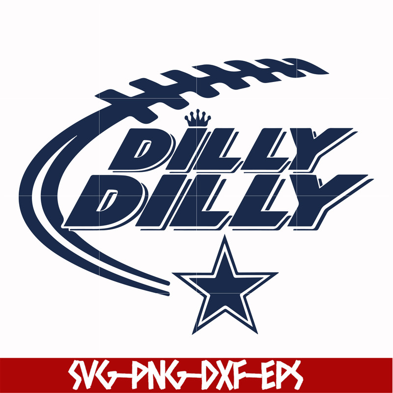 NFL0000107-Cowboys dilly dilly, svg, png, dxf, eps file NFL0000107.jpg