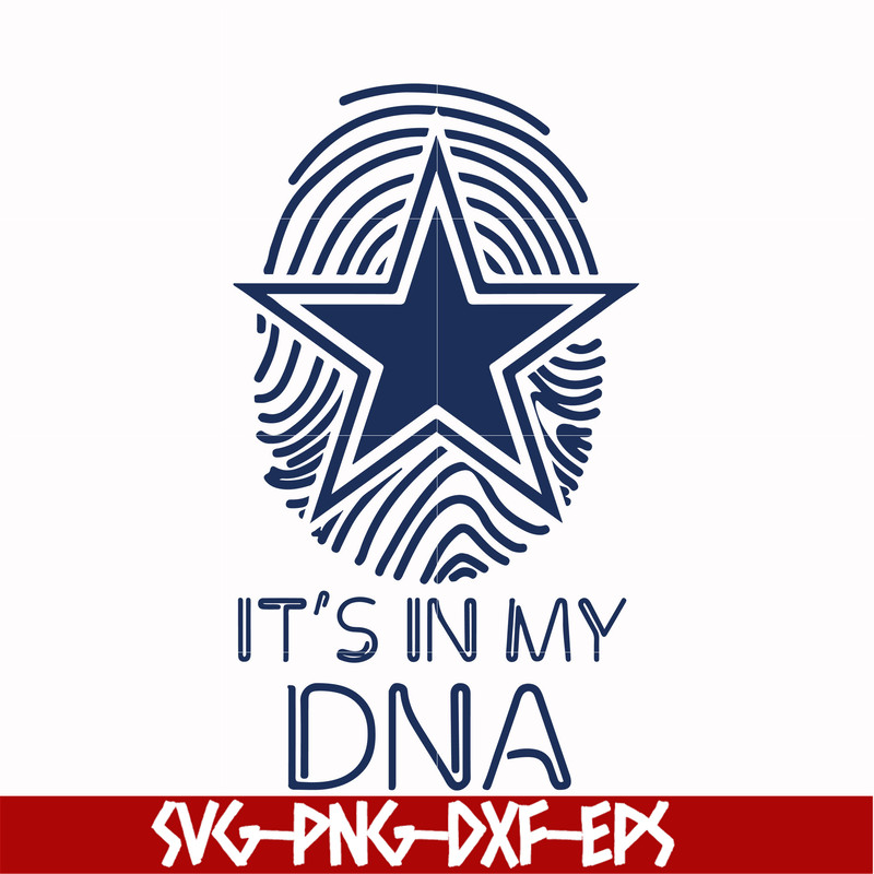NFL0000121-It's in my DNA, svg, png, dxf, eps file NFL0000121.jpg