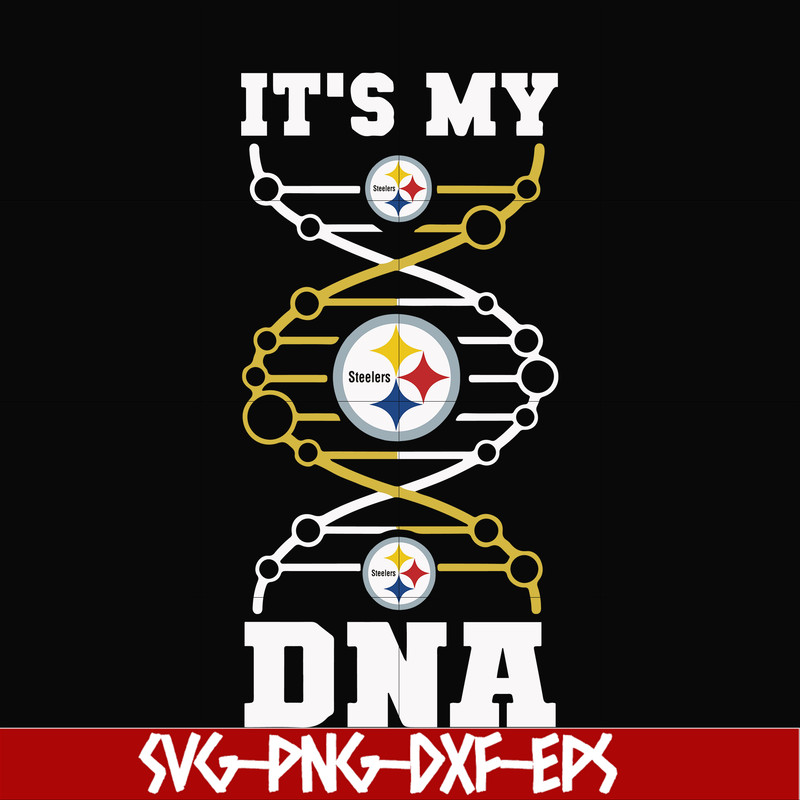 NFL0000182-Steelers it's in my DNA, svg, png, dxf, eps file NFL0000182.jpg