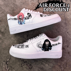 miku nakano x tamaki kotatsu air force 1, hand painted gift, af1 sneakers, air force 1 custom, custom shoes