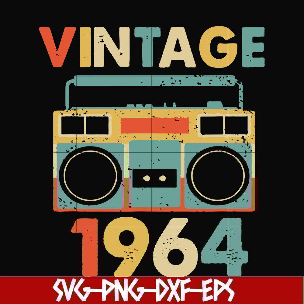 NBD0006-Vintage November 1964 svg, png, dxf, eps digital file NBD0006.jpg