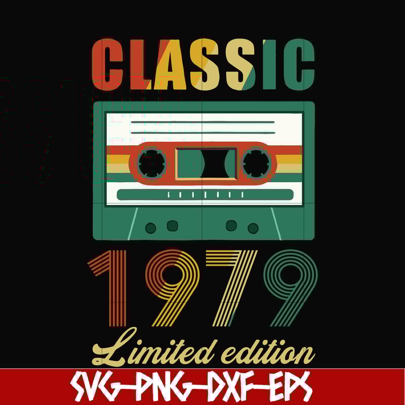 NBD0051-Classic 1979 limited edition svg, png, dxf, eps digital file NBD0051.jpg