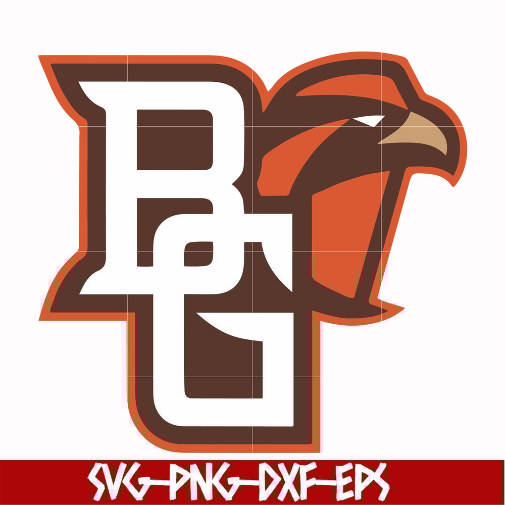NCAA0000224-Bowling Green Falcons svg, png, dxf, eps file NCAA0000224.jpg