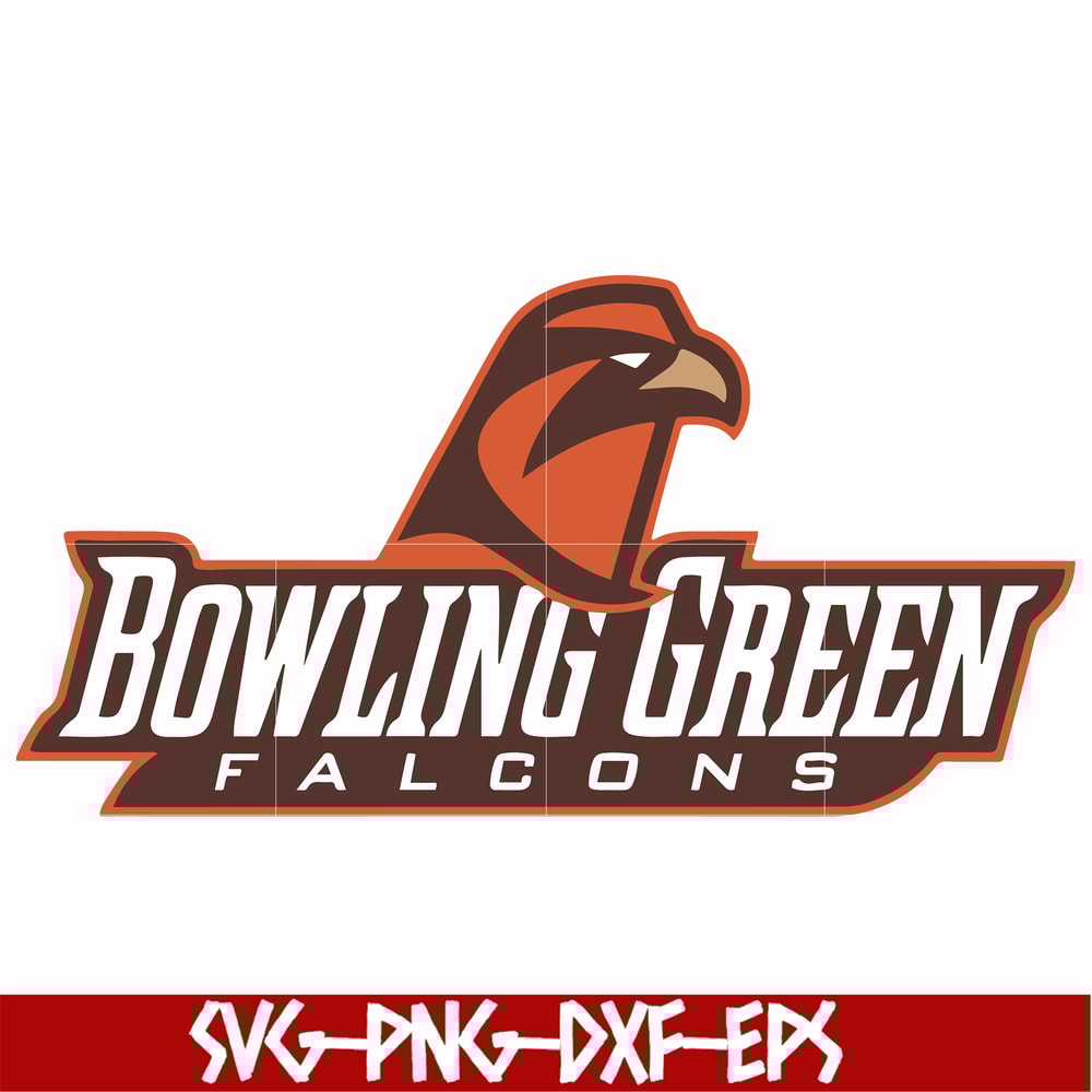 NCAA0000225-Bowling Green Falcons svg, png, dxf, eps file NCAA0000225.jpg