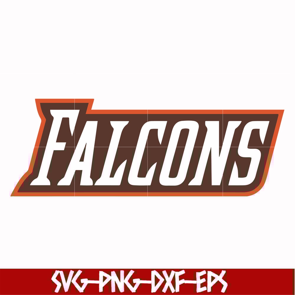 NCAA0000231-Bowling Green Falcons svg, png, dxf, eps file NCAA0000231.jpg