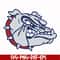 NCAA0000256-Gonzaga Bulldogs svg, png, dxf, eps file NCAA0000256.jpg