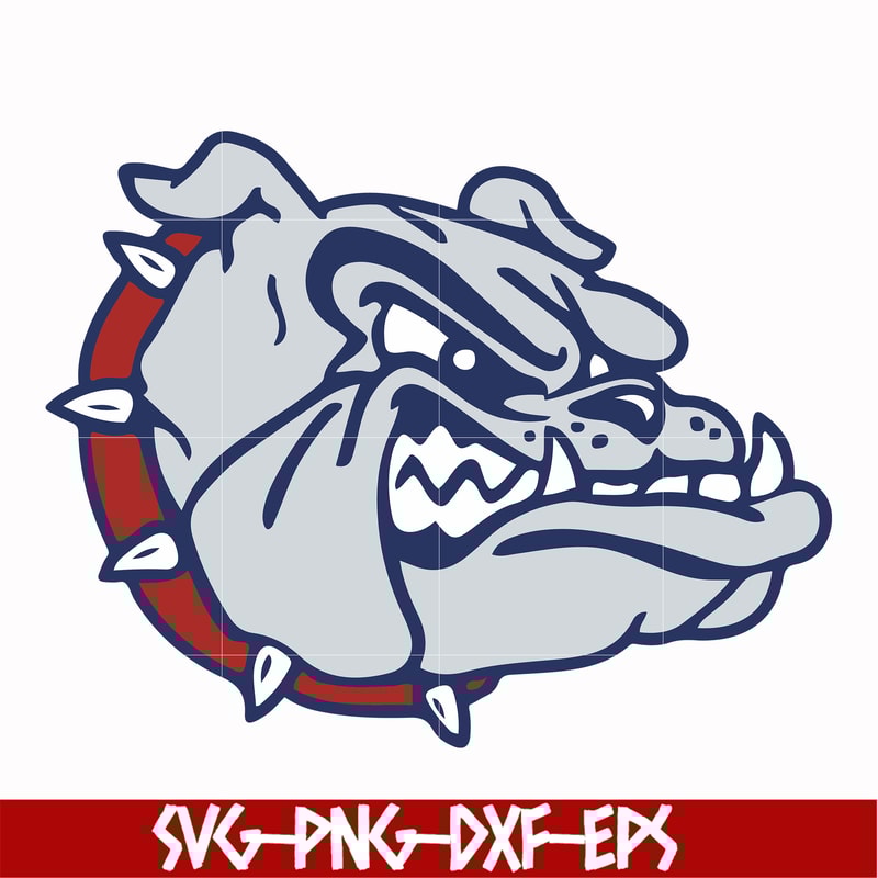 NCAA0000256-Gonzaga Bulldogs svg, png, dxf, eps file NCAA0000256.jpg