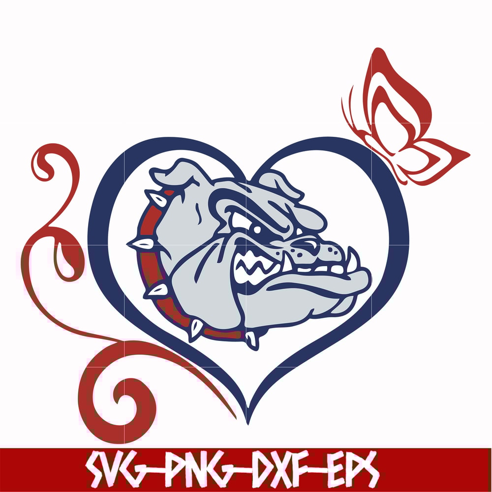 NCAA0000258-Gonzaga Bulldogs svg, png, dxf, eps file NCAA0000258.jpg