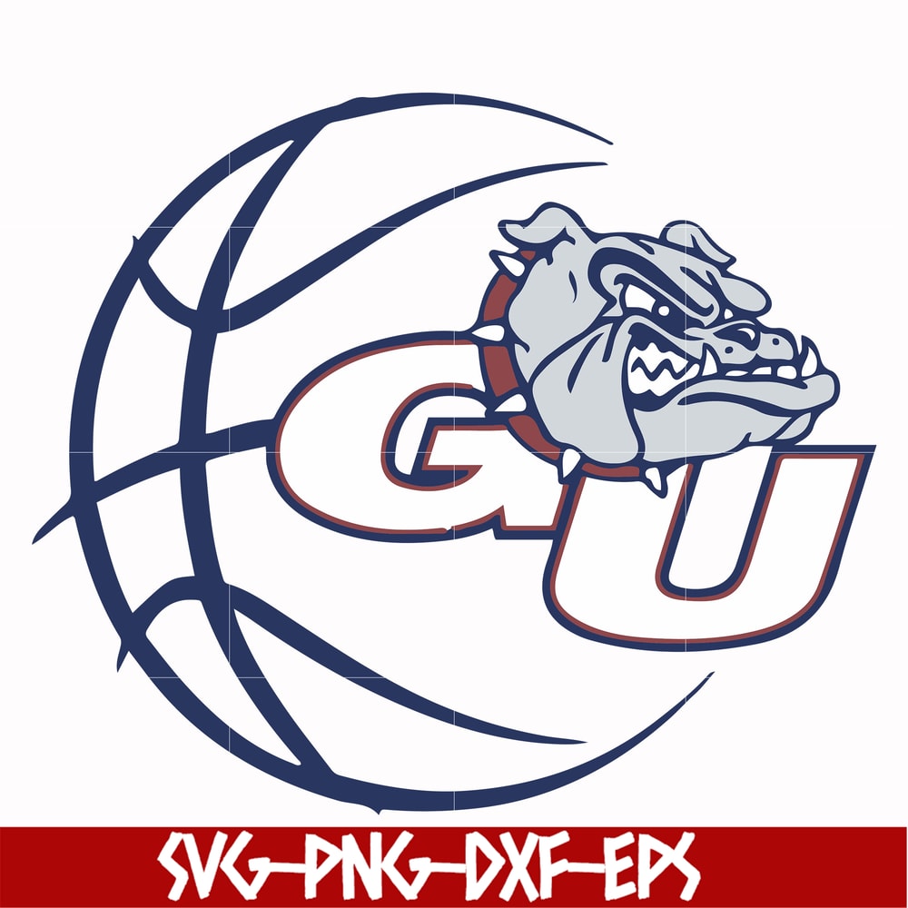 NCAA0000261-Gonzaga Bulldogs svg, png, dxf, eps file NCAA0000261.jpg