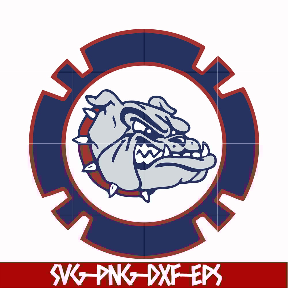 NCAA0000262-Gonzaga Bulldogs svg, png, dxf, eps file NCAA0000262.jpg