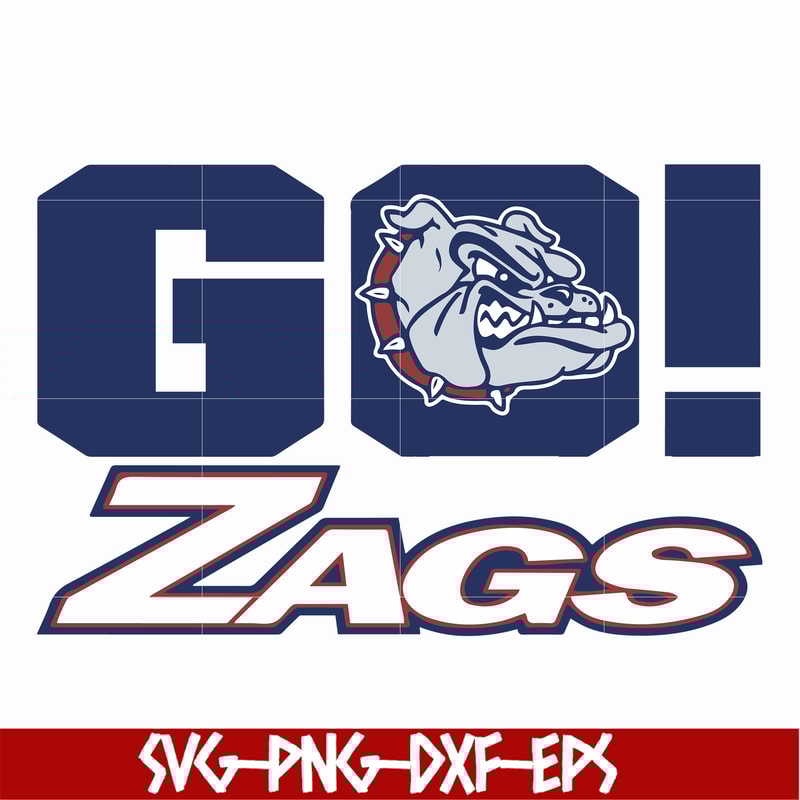 NCAA0000263-Gonzaga Bulldogs svg, png, dxf, eps file NCAA0000263.jpg