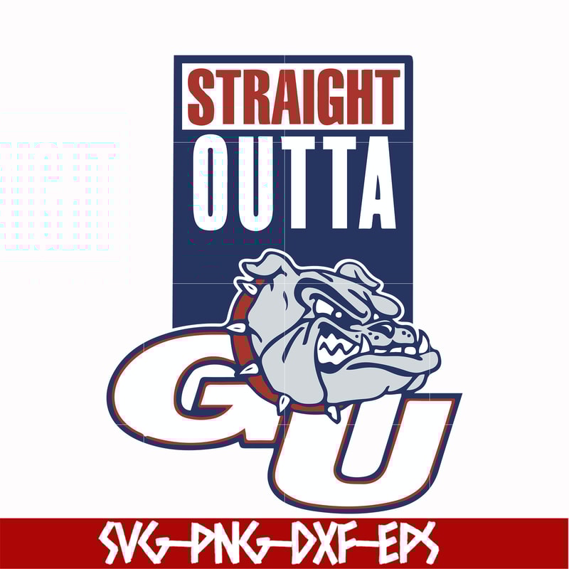 NCAA0000266-Gonzaga Bulldogs svg, png, dxf, eps file NCAA0000266.jpg