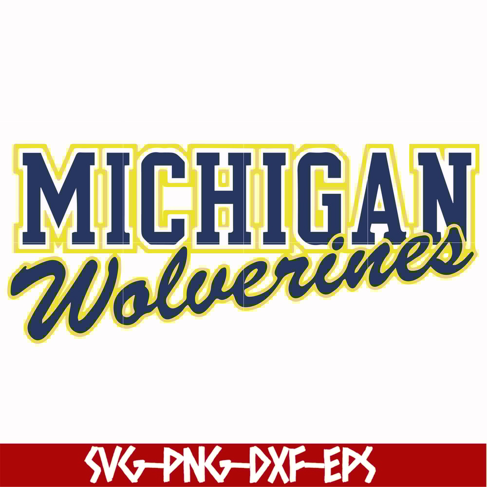 NCAA0000270-Michigan Wolverines Set svg, png, dxf, eps file NCAA0000270.jpg