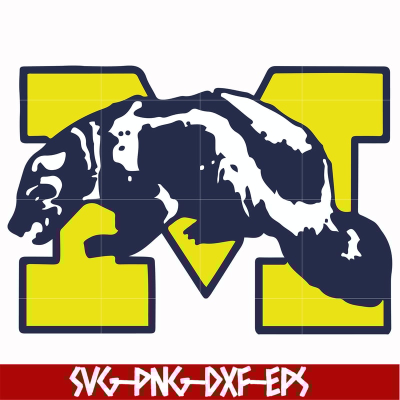 NCAA0000274-Michigan Wolverines Set svg, png, dxf, eps file NCAA0000274.jpg