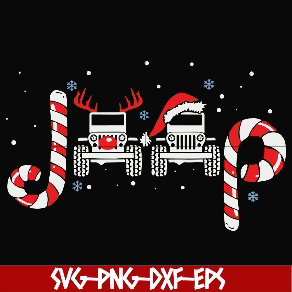 NCRM1607206-Jeep christmas svg, png, dxf, eps digital file NCRM1607206.jpg