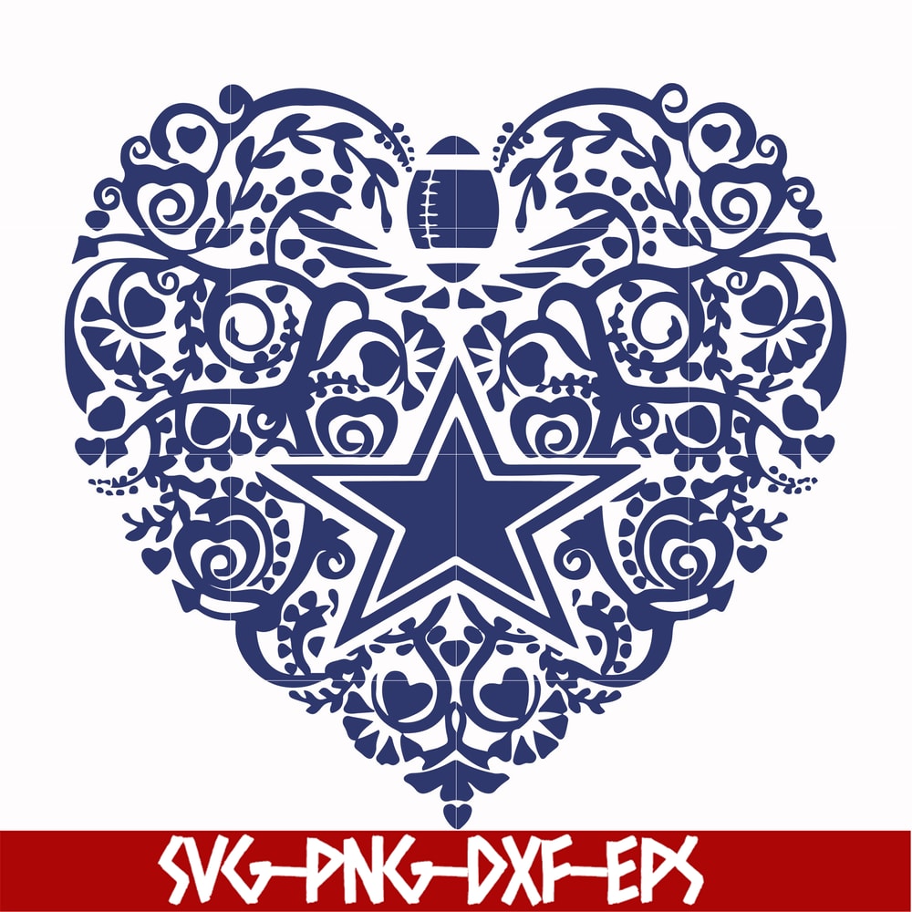 NFL0000106-Cowboys heart, svg, png, dxf, eps file NFL0000106.jpg