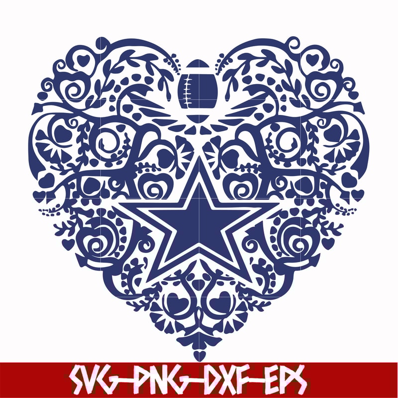 NFL0000106-Cowboys heart, svg, png, dxf, eps file NFL0000106.jpg