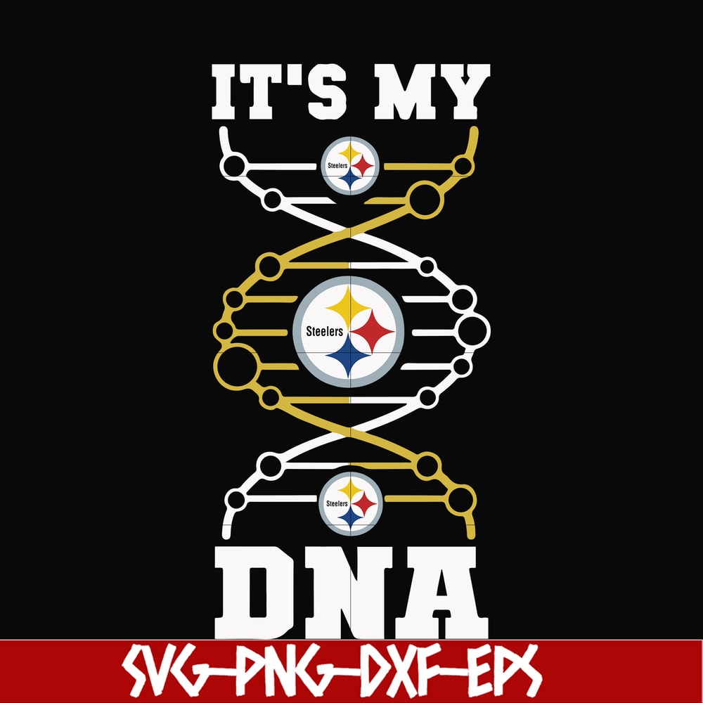 NFL0000182-Steelers it's in my DNA, svg, png, dxf, eps file NFL0000182.jpg